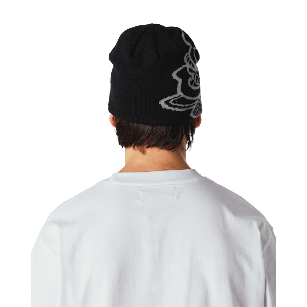 Woodbird Yan Lion JQ Beanie (black-grey)