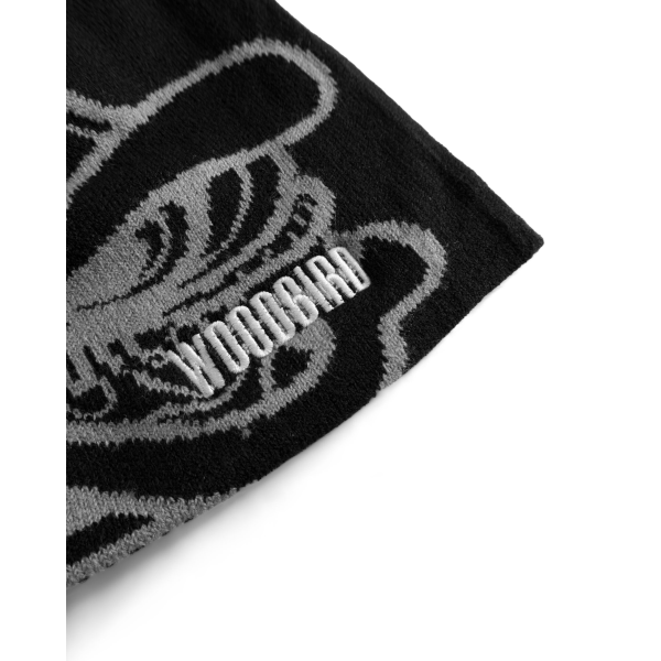 Woodbird Yan Lion JQ Beanie (black-grey)