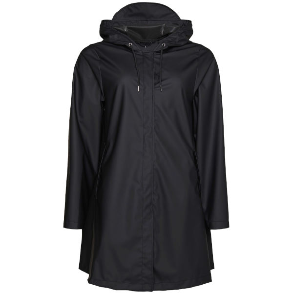Rains A-Line Jacket (black)