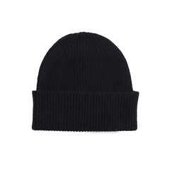 Colorful Standard Merino Wool Beanie (deep black)