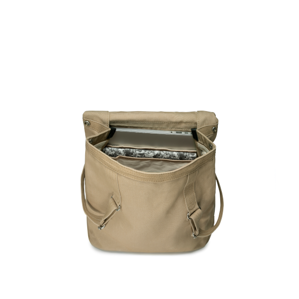 Qwstion Flap Tote Medium (sand)