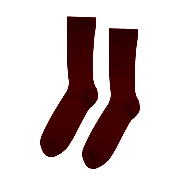 Colorful Standard Classic Organic Sock (oxblood red)
