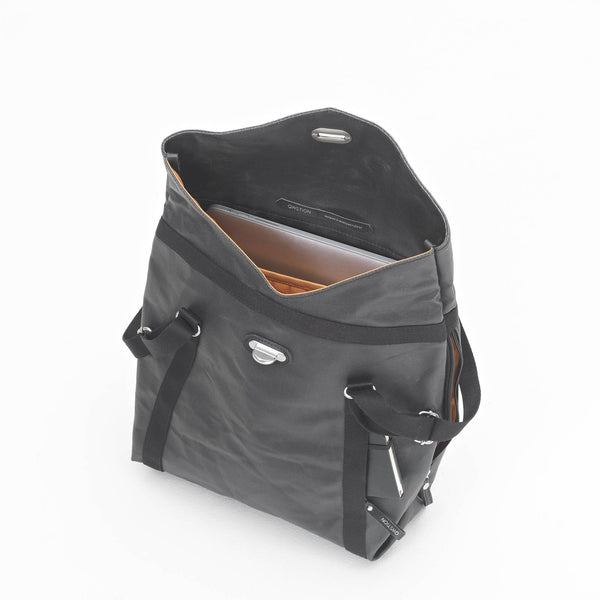 Qwstion Tote (organic jet black)